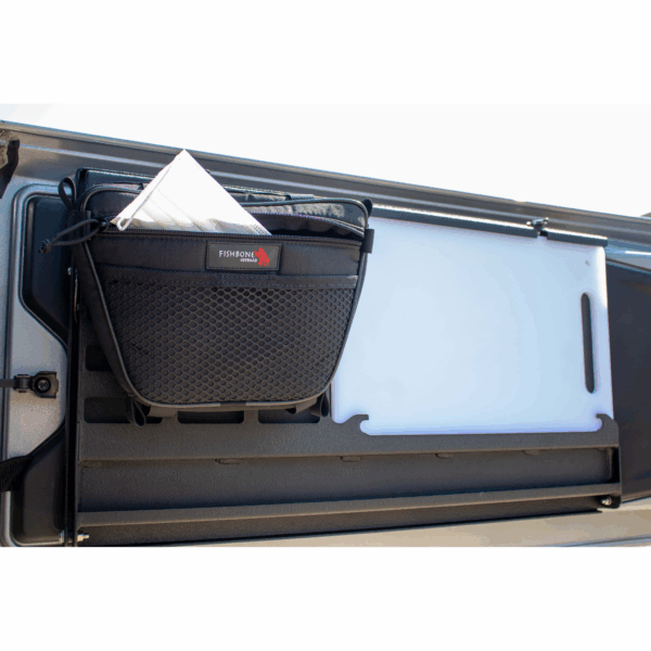 Black textured powder coat, 10-Gauge steel, Stainless Steel hardware