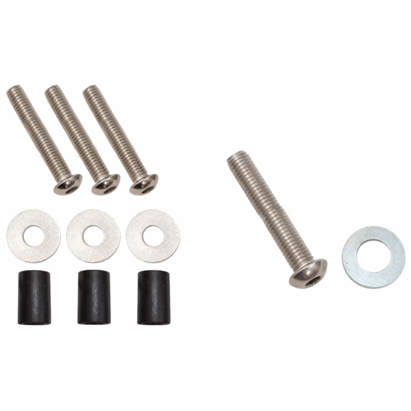 Black textured powder coat, 10-Gauge steel, Stainless Steel hardware