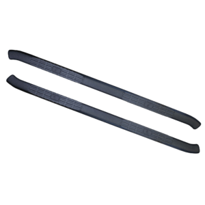 5-inch Oval Tubes, Black Textured Powder Coat, Hardware and Brackets Included