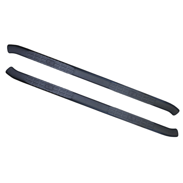 5-inch Oval Tubes, Black Textured Powder Coat, Hardware and Brackets Included