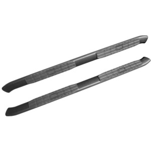 5-inch Oval Tubes, Black Textured Powder Coat, Hardware and Brackets Included