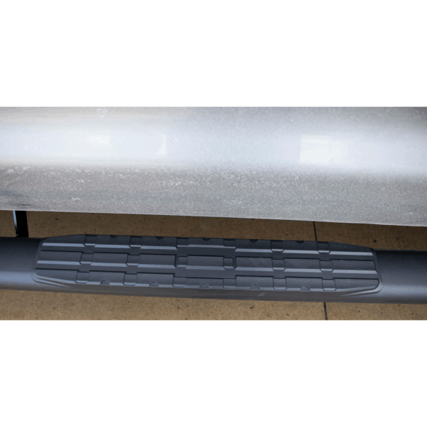 5-inch Oval Tubes, Black Textured Powder Coat, Hardware and Brackets Included