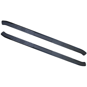5-inch Oval Tubes, Black Textured Powder Coat, Hardware and Brackets Included