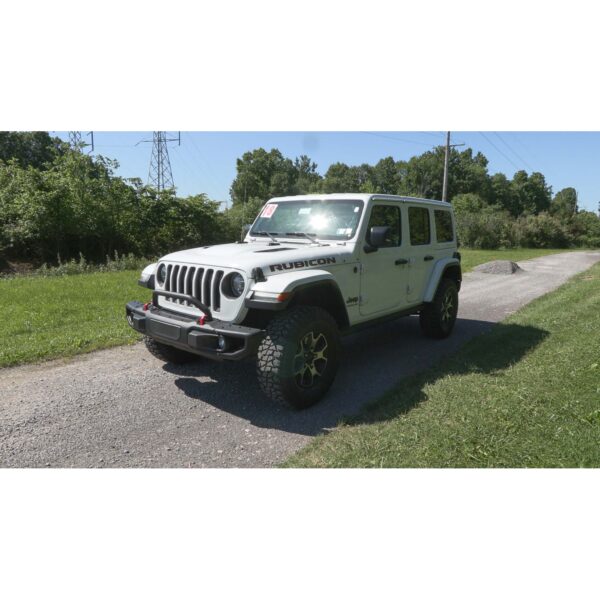 Black Matte Finish;Steel Construction;Bar is 2" in outside diameter;Installs as an accessory to the Factory Modular Steel Bumper