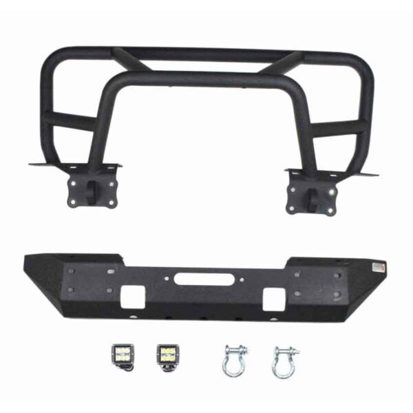 2-Door, 4-Door, Black textured powder coat,