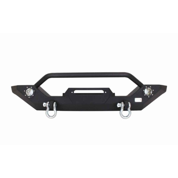 Black textured powder coat, Steel