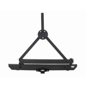 Black textured powder coat, Steel