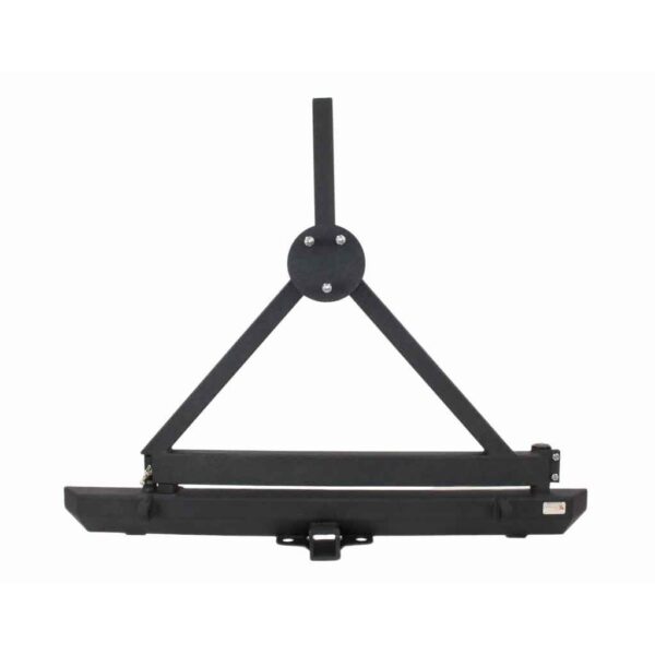 Black textured powder coat, Steel