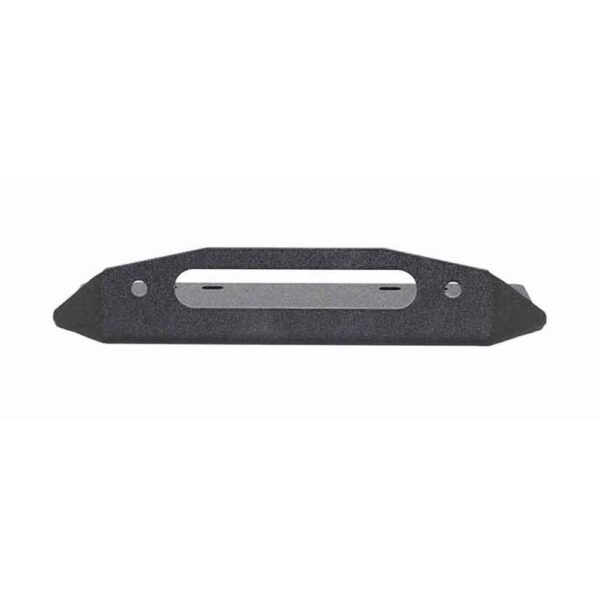 Two Stage Black Textured Powder Coat, Bumper is 44in. Wide, 3/16in. Plate Steel