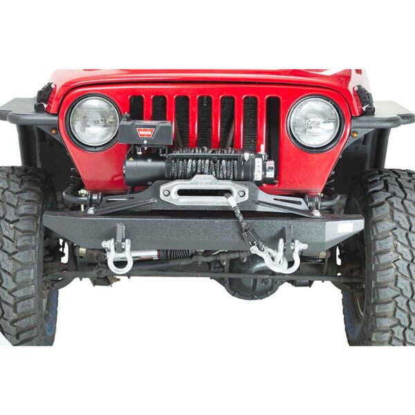 Black textured powder coat, 3/16 in. Steel