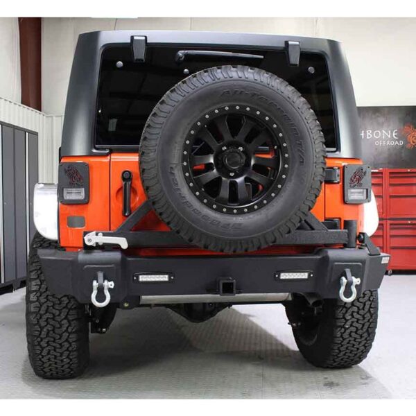 Fishbone Offroad Fishbone Rear Bumper with Tire Carrier