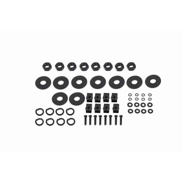 Black textured powder coat, Heavy Duty 5/32 in. Steel, 2 in. x 0.120 in. Steel Tubing for Grill Guard, 2 in. diameter raised tube winch guard, 59-1/2 in. wide