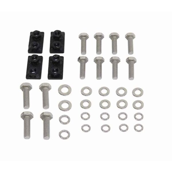 Black textured powder coat, 3/16in. steel
