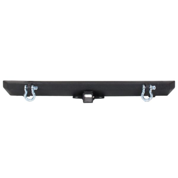 Black textured powder coat, Steel