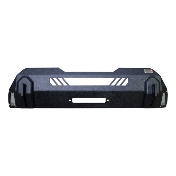 Textured black powder coat, Steel