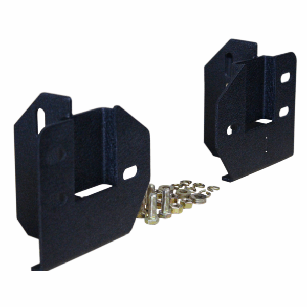 Black powder coated, Steel