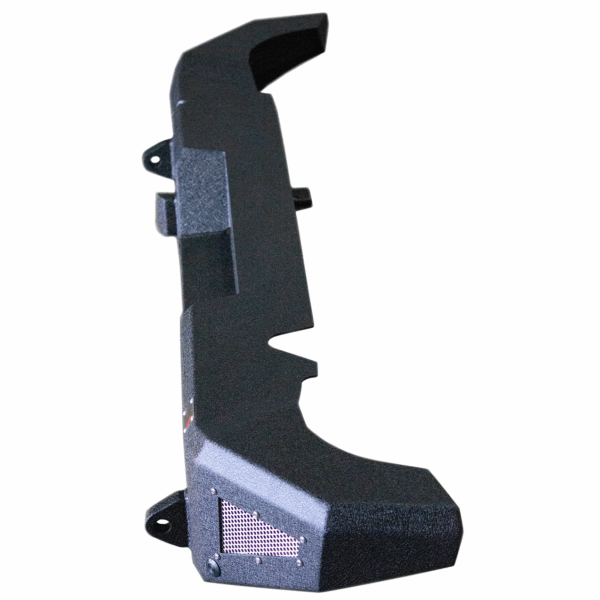 Textured Black powder coat, Steel