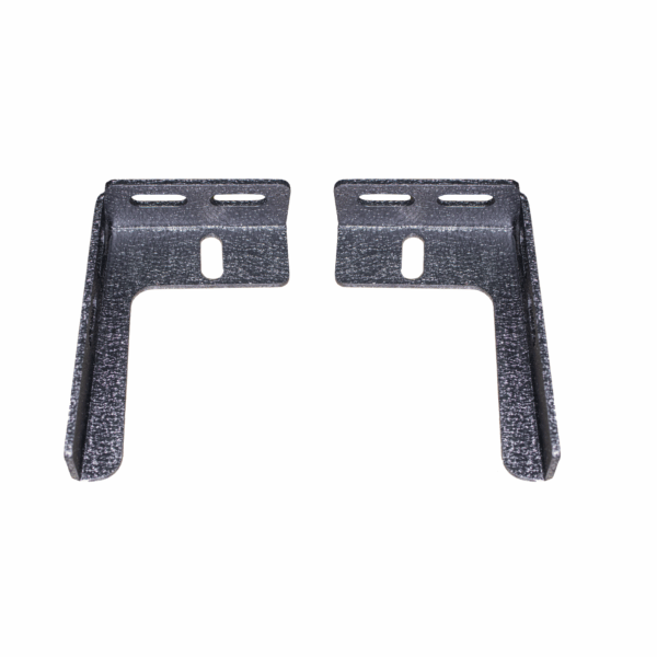 Textured black powder coat, Steel