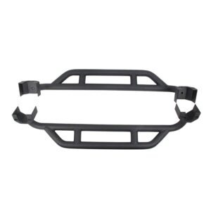 2-Door, Black textured powder coat, Sold as a pair
