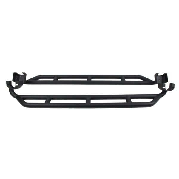 1.75 in. x 0.120 in. tubular steel, Black textured Powder Coat
