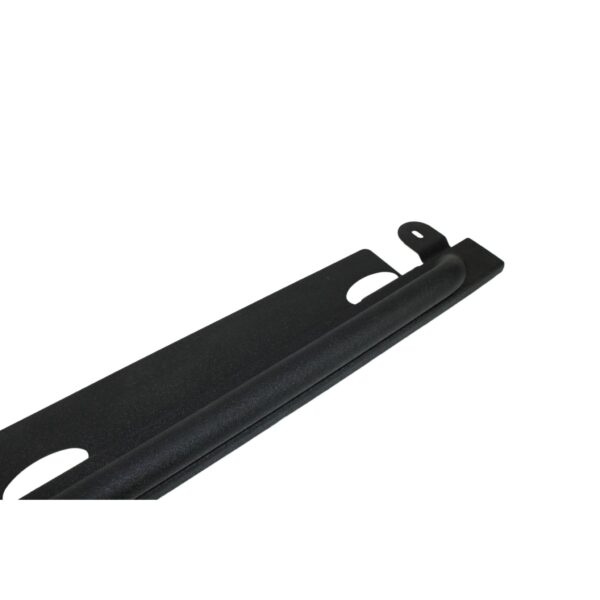 2-Door, Black textured powder coat, Sold as a pair