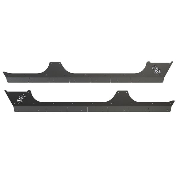 Gloss black Powder Coat, 3/16 in. Steel, Sold as a pair
