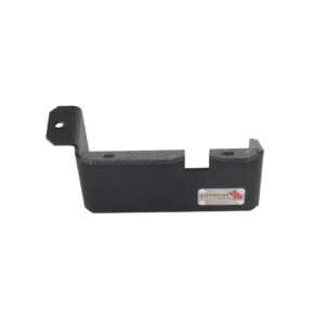 Black textured powder coat, 3/16in. Steel