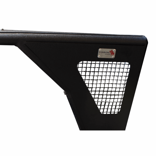 Black textured powder coat, Steel, Sold as a pair