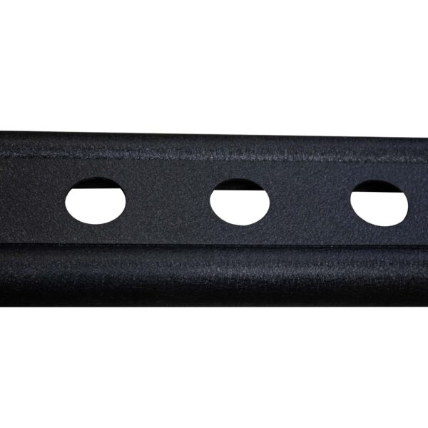 Black textured powder coat, Steel, 4-Door, Sold as pair