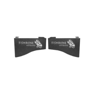 4-Door, Black textured powder coat, Steel, Includes all mounting hardware, Sold as pair