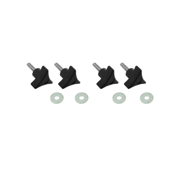 4-Door, Black textured powder coat, Steel, Includes all mounting hardware, Sold as pair