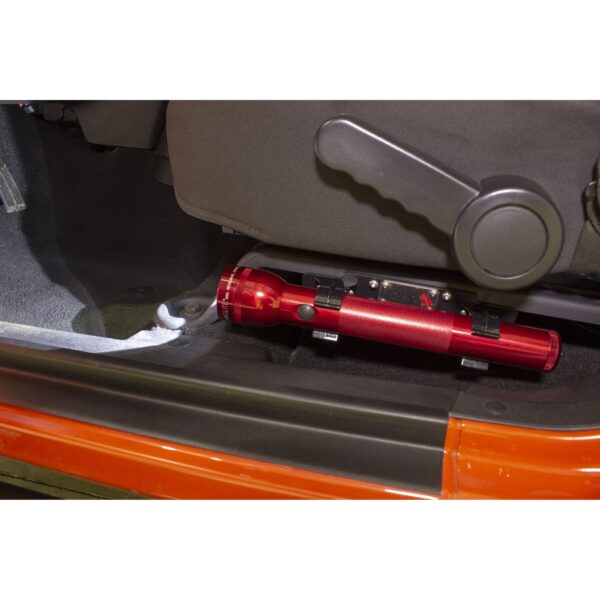 11-gauge steel, Black powder coat, Includes mounting hardware and clips