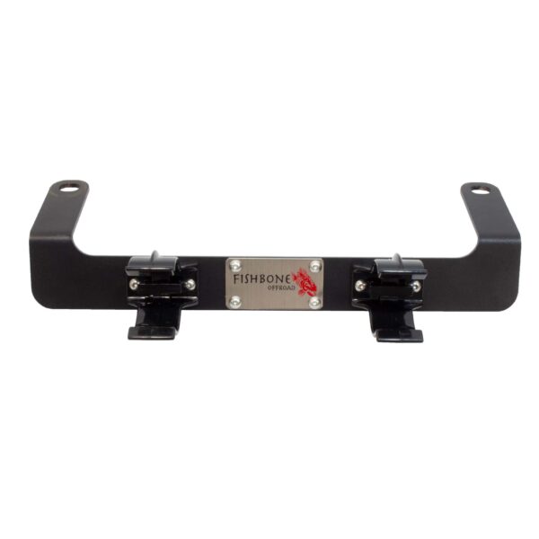 11-gauge steel, Black powder coated, Includes mounting hardware and clips