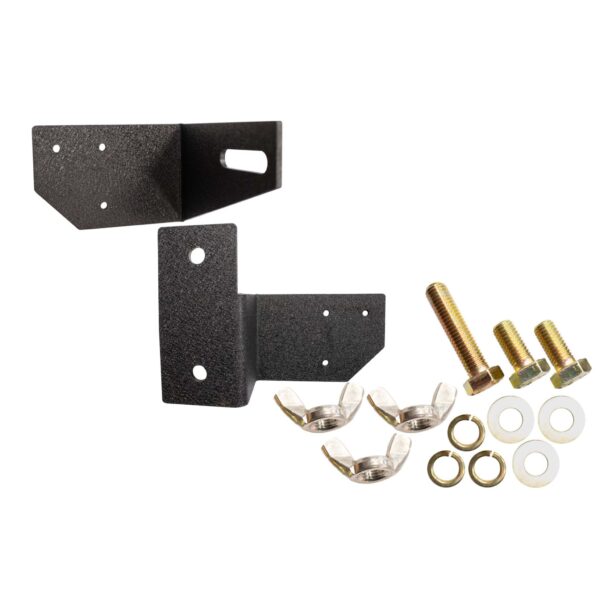 Black textured powder coat, All hardware included