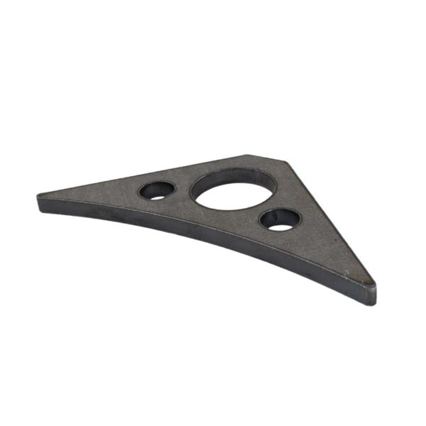 Bare steel, 7-gauge steel, Dimensions: 2.75in. x 2.75in.