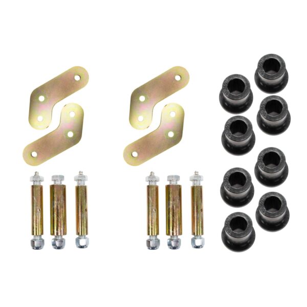 Zinc plated 1/4 in. thick steel, Sold as Pair