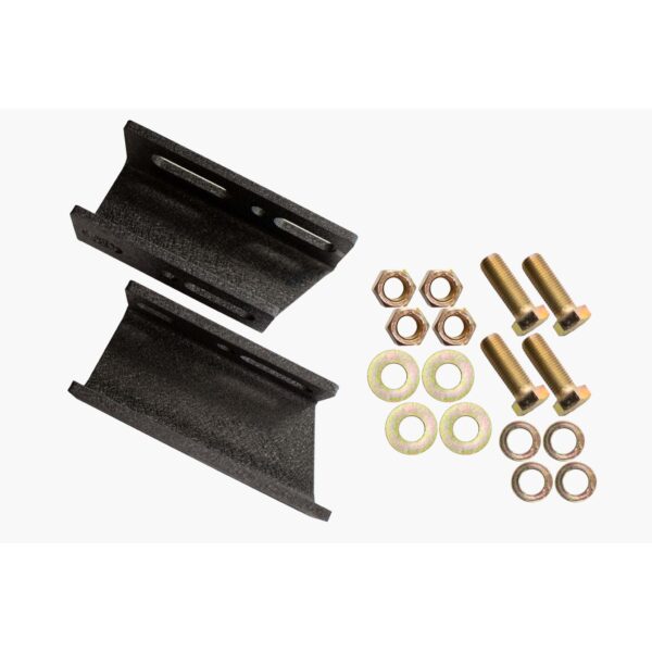 Black Powder Coat, Includes hardware for the Drop Brackets