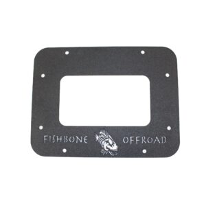 Black textured powder coat, Aluminum