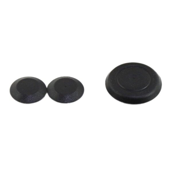 Black textured powder coat, Aluminum