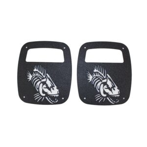 Aluminum, Textured Black powder coat, Includes all screws and spacers, Sold as a pair