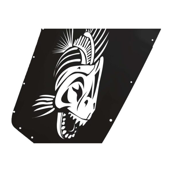 Black Powder Coat, Aluminum