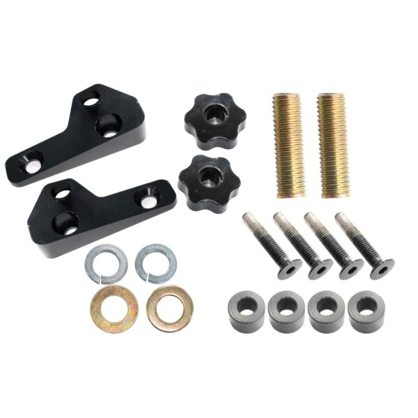 Black textured powder coat, Stainless Steel