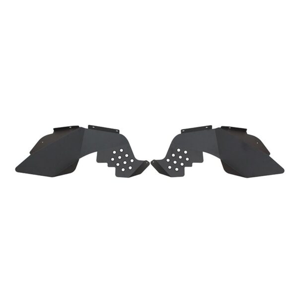 Black powder coat, Aluminum, Set of 2 (Front)