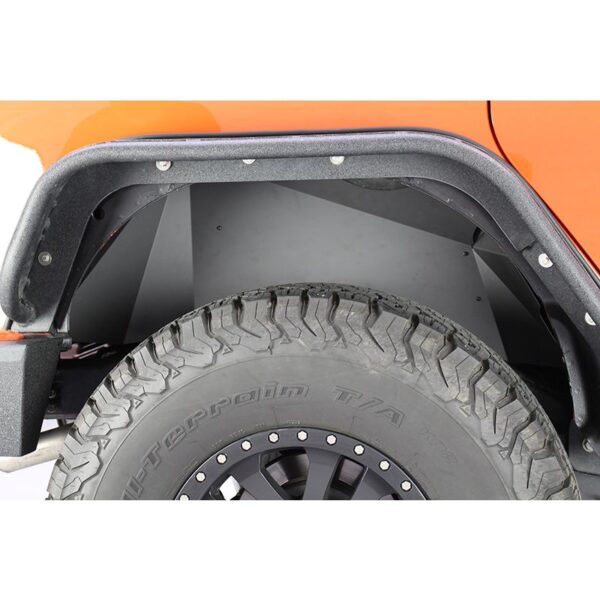Black powder coat, Aluminum, Set of 2 (Rear)