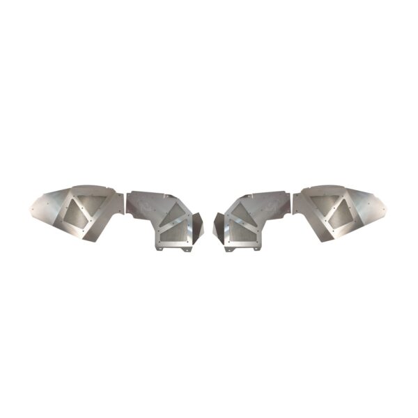 2-Door, 4-Door, Raw Aluminum, Set of 2 (Front)