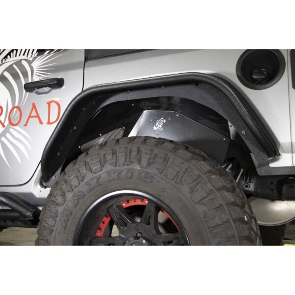 Black powder coat, Aluminum