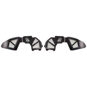 Black powder coat, Aluminum