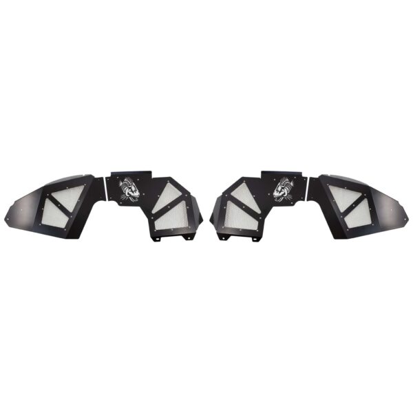 Black powder coat, Aluminum