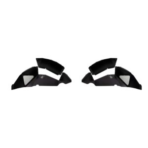 Black powder coat, Aluminum