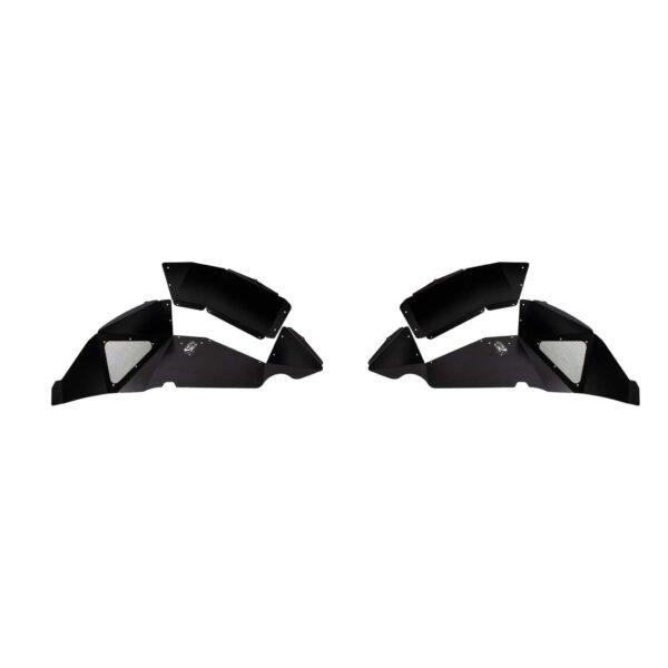 Black powder coat, Aluminum